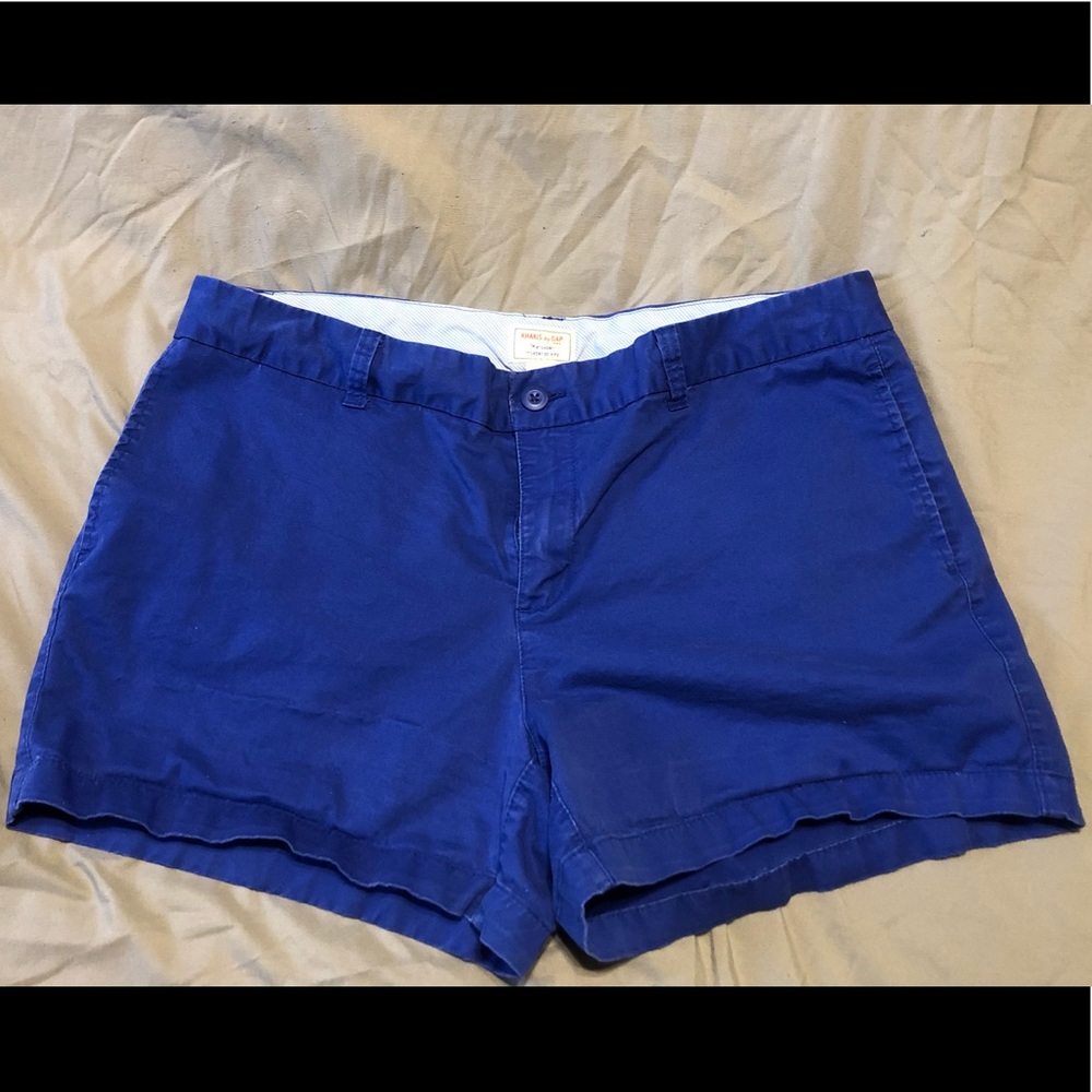Gap Factory Blue Khaki Shorts